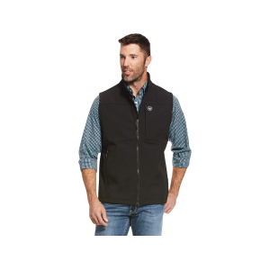 Ariat Men's Logo 2.0 Softshell Vest Black 2XL - Ariat