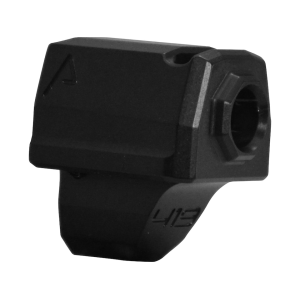 Agency Arms 419 Single Port Compensator Sig P320 9mm 1/2"-28 Thread for Agency Slides Aluminum Black - Agency Arms