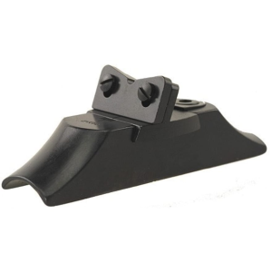 NECG Classic Rear Sight Base with Adjustable Elevation Blade Medium for .675" to .730" Diameter Barrel Steel Blue - Necg