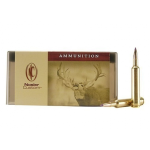 NOSLER Custom 222 Remington Ammo 50 Grain NOSLER Ballistic Tip Polymer Tip Box Of 50 054041050913 513726