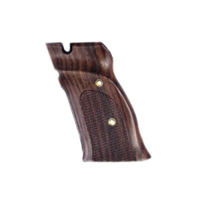 Hogue Fancy Hardwood Grips for S&W 41 Right Hand Thumb Rest Checkered Rosewood - Hogue