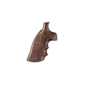 Hogue Fancy Hardwood Grips with Finger Grooves for Ruger Security Six Checkered Cocobolo - Hogue