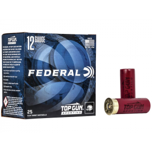 eral Top Gun Sporting 12 Gauge 2-3/4 #7-1/2 Lead Shot 1 Oz 1250fps Case Of 250 (10 Boxes Of 25) Ammo
