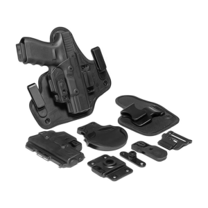 Alien Gear Holsters ShapeShift Core Carry Convertable IWB Holster Right Hand Sig Sauer P320 Compact, Carry Polymer Black - Alien Gear Holsters