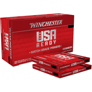 Winchester USA Ready Small Rifle Match Primers Box of 1000 (10 Trays of 100) - Winchester