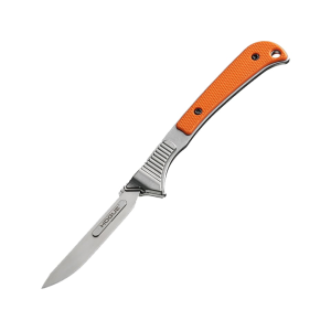 Hogue Expel Scalpel Fixed Blade Knife 2.5" Scalpel Point 440 Satin Blade G-10 Handle Orange