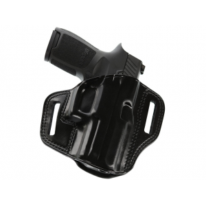 Galco Combat Master OWB Holster Right Hand Sig Sauer P365 with Streamlight TLR-6 Leather Black - Galco