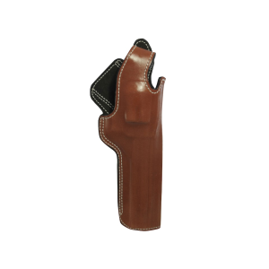 DeSantis Gunhide Dual Angle Hunter OWB Holster Right Hand S&W N Frame 6.5" Leather Tan - Desantis Gunhide