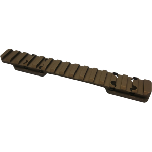 TALLEY 1-Piece 20 MOA Elevated Picatinny Scope Base Browning X-Bolt Short Action Smoked Bronze