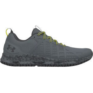 Under Armour Men's Micro G Strikefast Tactical Shoes Leather Pitch Gray 10 D - Under Armour