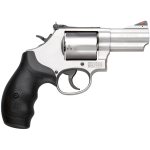 Smith & Wesson Model 69 Combat Magnum 44 Remington Magnum Revolver 2.75" Stainless Barrel 5 Round Black Grip