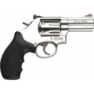 SMITH & Wesson Model 686 Plus 357 Magnum Revolver 3" Stainless Barrel 7 Round Black Grip