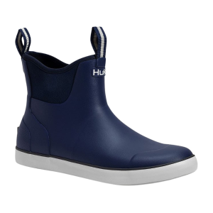 Huk Rogue Wave Deck Boots Rubber Naval Academy Men's 14 D - Huk