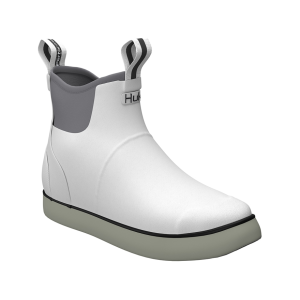 Huk Rogue Wave Deck Boots Neoprene White Men's 9 D - Huk