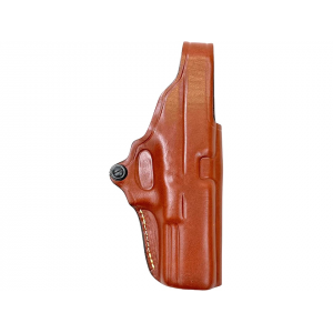 HUNTER 4900 Pro-Hide Thumb Break OWB Holster Right Hand S&W 4046 Leather Chestnut