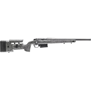 Bergara B-14R Bolt Action Rifle 22 Long Rifle 18" Black Threaded Barrel Black Frame Camo Adjustable Stock