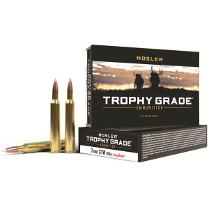 ler Trophy Grade 7mm STW 160 Grain Nosler AccuBond Bonded Polymer Tip Box Of 20 Ammo