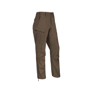 Drake Men's Softshell Waterfowler Pants Brown Large 35-38X32 - Drake