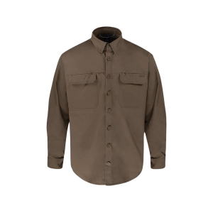 Banded Men's Essential Flex Camp Long Sleeve Shirt Marsh Brown XL - Banded