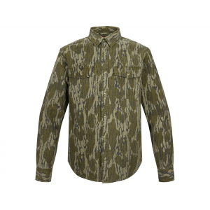 OL' TOM Men's Throwback 80 Field Shirt Mossy Oak Bottomland Large