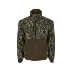 Drake Men's MST G-Flex Eqwader Quarter Zip Jacket Mossy Oak Original Treestand XL - Drake