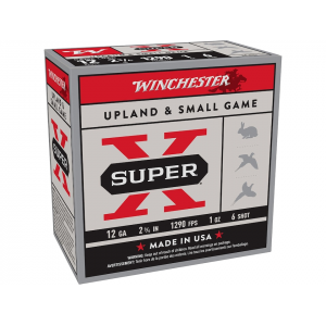 chester Super X Game 12 Gauge 2-3/4 #6 Lead Shot 1 Oz Case Of 250 (10 Boxes Of 25) Ammo