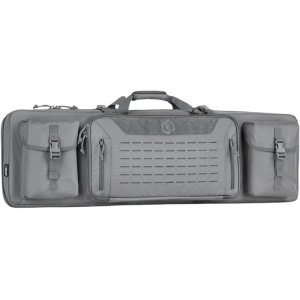 Savior Equipment Urban Warfare Double Rifle Case 46" Polyester Gray - Savior Equipment