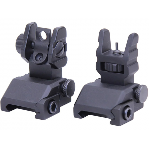 GUNTEC USA Rapid Acquisition Precision Sight Set AR-15 Aluminum Matte - Guntec Usa