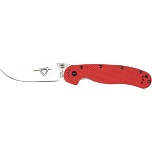 Ontario RAT 1 Pocket Knife 3.5" Drop Point CPM S35VN Stainless Blade G10 Handle Red - Ontario
