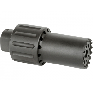 Midwest Industries Alpha Blast Diverter AK47 7.62mm M14x1LH Thread Black - Midwest Industries