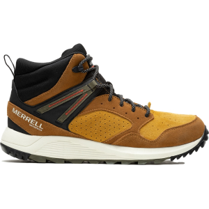 Merrell Men's Wildwood Mid LTR WP Waterproof Hiking Boots Leather/Synthetic Spice 12 D