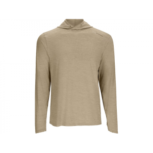 SIMMS Men's Solarflex Cooling Hoodie Stone Large