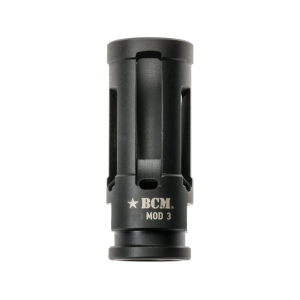 Bravo Company BCM GUNFIGHTER Mod 3 Compensator 5/8"-24 Thread AR-10, LR-308 Steel Black - Bcm
