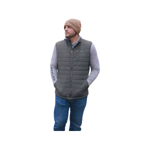 NOSLER Men's Puff Vest Charcoal XL