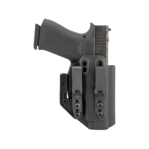 Henry Holsters Flint Compact Full Sweat Guard with DCC Mod4s IWB Holster Ambidextrous Glock 43, 43x, 48 Boltaron Black