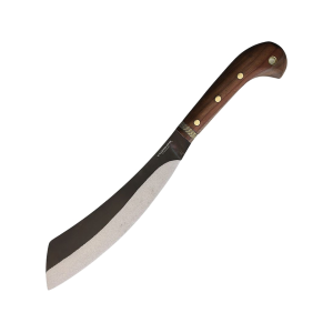 Condor Knives Mini Duku Parang Machete 10.5" 1075 Black Powder Coat Blade Walnut Handle - Condor Knives