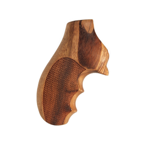 Hogue Fancy Hardwood Grips with Finger Grooves for Ruger SP101 Checkered Goncalo Alves - Hogue