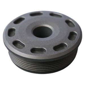 SilencerCo Bravo Flat Front Cap 7.62mm for SilencerCo Omega Titanium - Silencerco