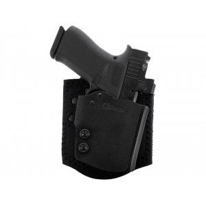 Galco Ankle Guard Ankle Holster Right Hand Glock 42, Sig P365 Polymer Black - Galco