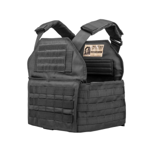 Spartan Armor Shooter's Cut Plate Carrier Black - Spartan Armor
