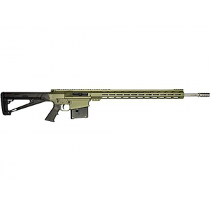 GLFA GL10 Semi Automatic Rifle 7mm PRC 24" Stainless Threaded Barrel OD Green Frame OD Green Pistol Grip - Glfa