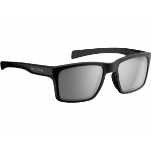 Magpul Men's Rider Polarized Sunglasses Gloss Black Frame Gray/Silver Mirror Lens - Magpul