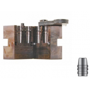 Lyman 2 Cavity Bullet Mold 429244 44 Special, 44 Remington Magnum (430 Diameter) 255 Grain Semi-Wadcutter Gas Check - Lyman