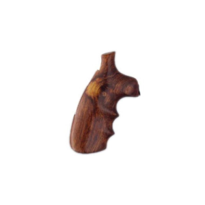 Hogue Fancy Hardwood Grips with Finger Grooves for S&W N-Frame Round Butt Cocobolo - Hogue