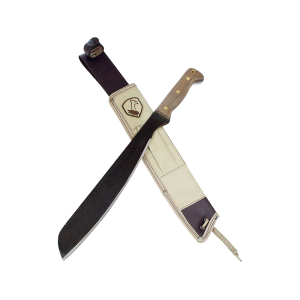 Condor Knives Australian Army Machete 12.9" 1075 Natural Blade Walnut Handle - Condor Knives