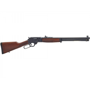 Henry Steel Side Gate Lever Action Rifle 360 Buckhammer 20" Blued Barrel Blued Frame Walnut Field Stock