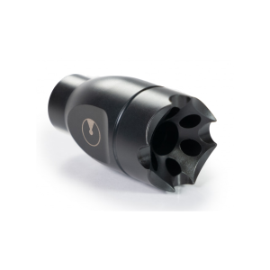 Ultradyne Athena AK Linear Compensator Muzzle Brake 7.62mm M14x1 LH Thread Stainless Steel Nitride