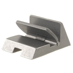NECG Classic Express Rear Sight 1-Leaf Steel in the White - Necg