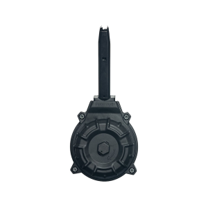 PROMAG Magazine Ruger P Series 9mm Luger 50-Round Drum Polymer Black