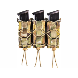 High Speed Gear Taco Triple Pistol Magazine Pouch Belt Mount Nylon MultiCam - High Speed Gear